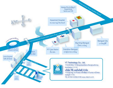 map to VT